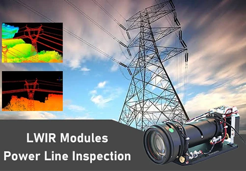Inspection des lignes &eacute;lectriques des modules LWIR