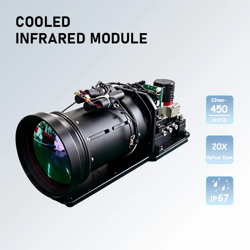 Modules Hope-Wish MWIR zoom continu 22 ~ 450 mm