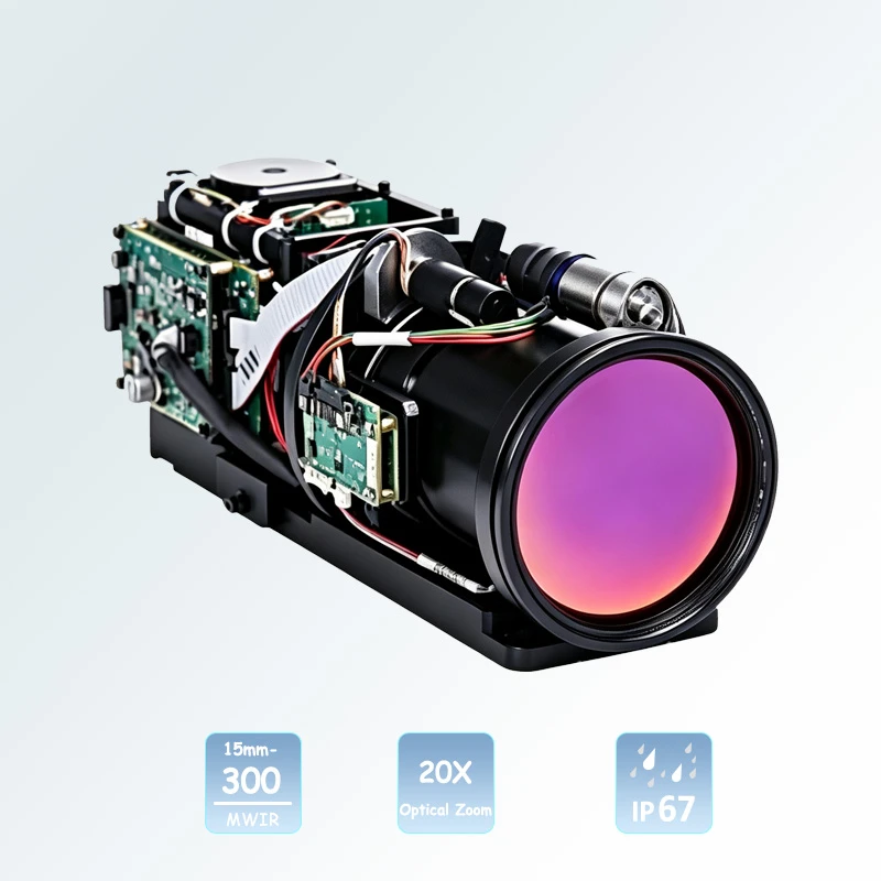 Modules MWIRZoom continu de 15 &agrave; 300 mm