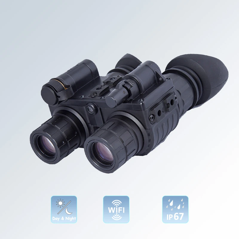 Lunettes de vision nocturne binoculaires l&eacute;g&egrave;res