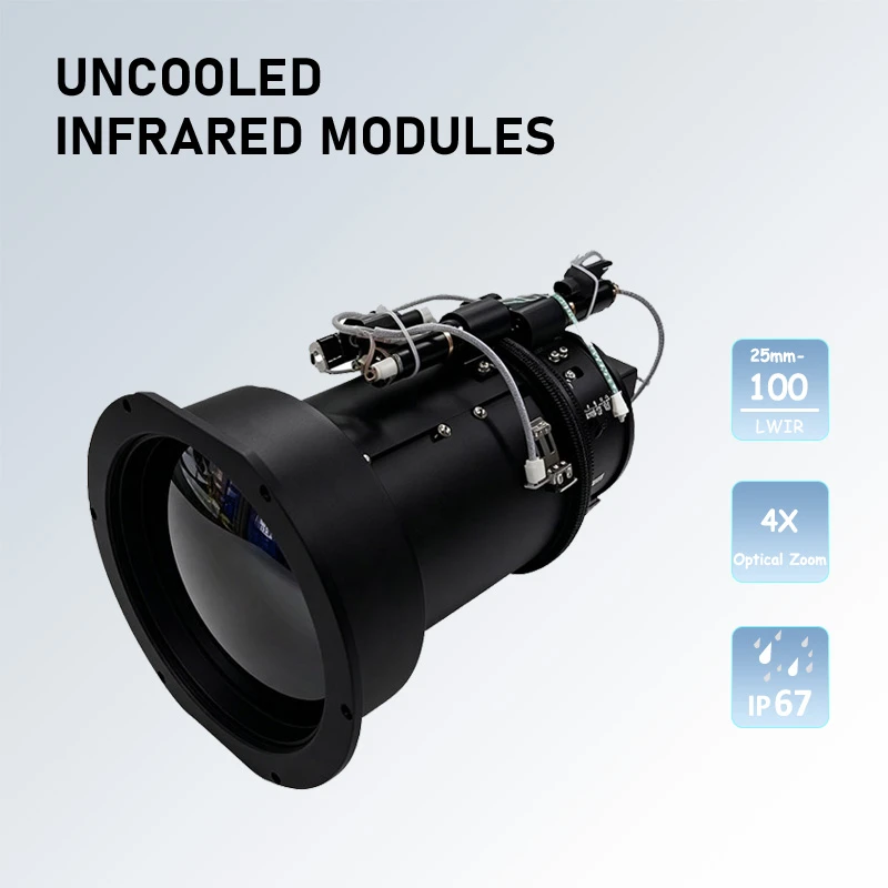 Module thermique LWIR, r&eacute;solution HD 25-100 mm, 1280 &times; 1024
